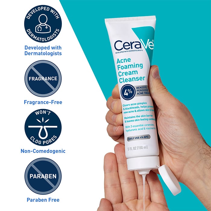 Acne Foaming Cream Cleanser - Image 6